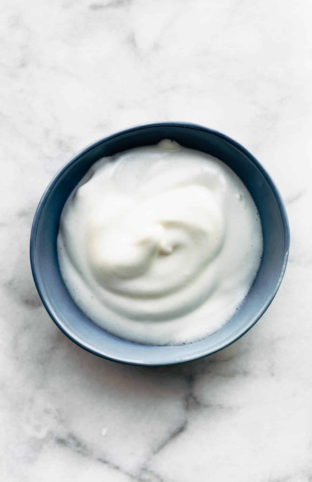 aquafaba whipped cream