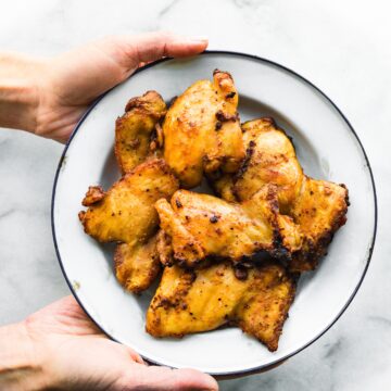 Air Fryer Chicken Thighs (Boneless & Skinless)