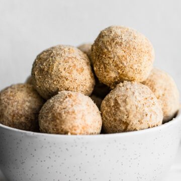 Caramel Snickerdoodle Protein Balls