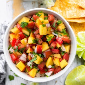 Chipotle Peach Salsa